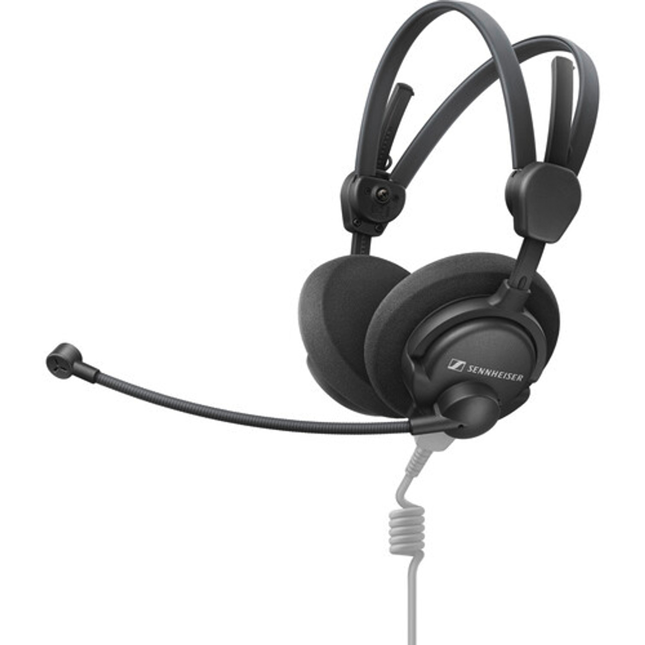 Sennheiser HME 46 Dual-Ear On-Ear Open-Back Broadcast Headset with Condenser Microphone (No Cable) (HME 46)