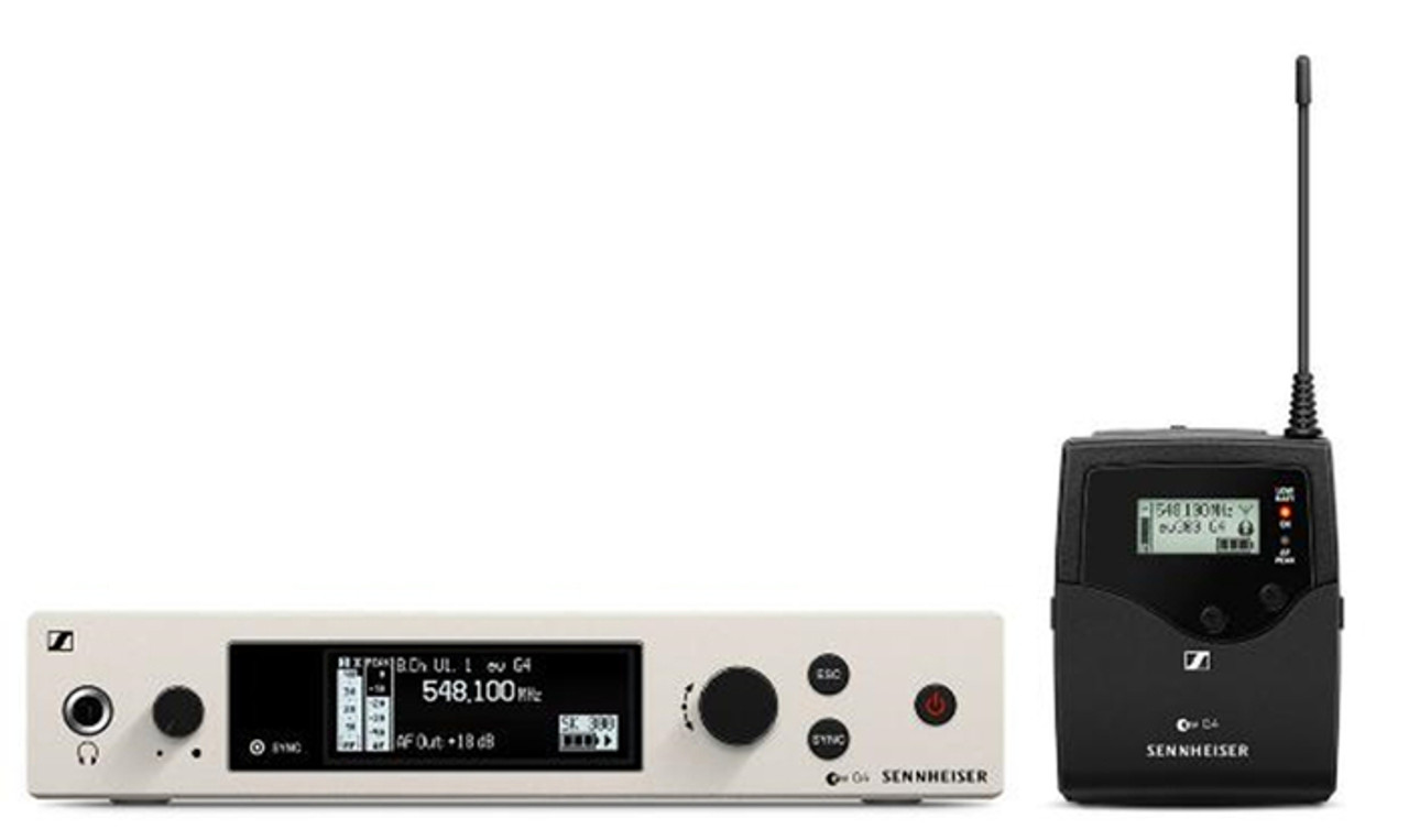 Sennheiser ew 300 G4-BASE SK-RC Wireless Receiver and Bodypack Transmitter (ew 300 G4-BASE SK-RC-AW+-)