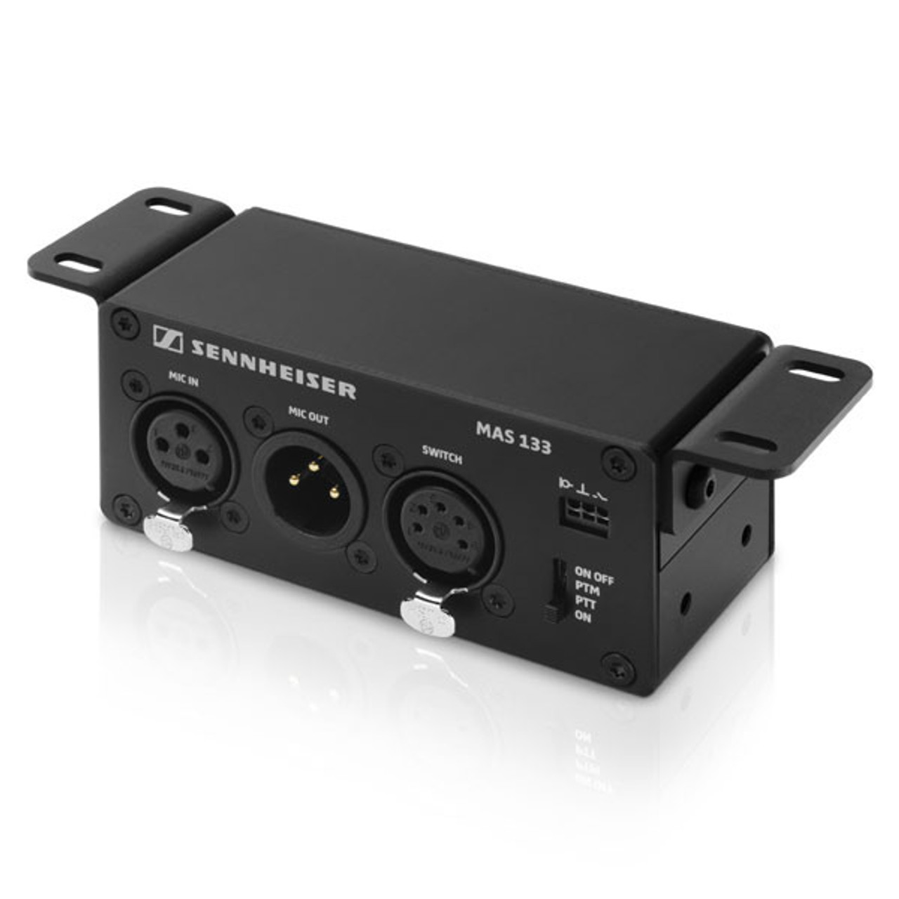 Sennheiser MAS 133 Inline Logic Box with XLR Mic In and Out with Switch (MAS 133)