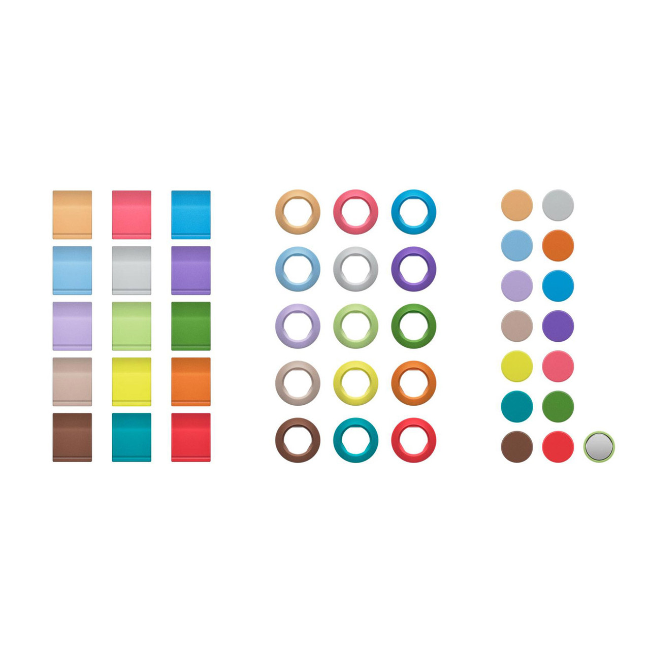  Sennheiser Sets of Magnetic Color Indicators for the EW-D SK, EW-D SM and EW-D EM (EW-D COLOR CODING SET)