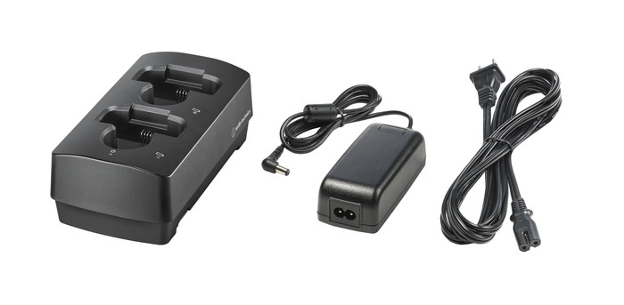 Audio-Technica ATW-CHG3AAD 2-Bay 3000 Series Transmitter Charger with AC Adapter (ATW-CHG3AAD)