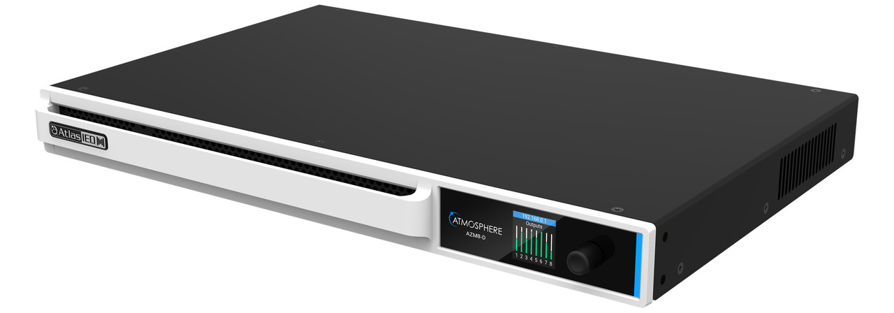 Atlas Sound AZM8-D Atmosphere Dante 8-Zone Audio Processor - GoKnight