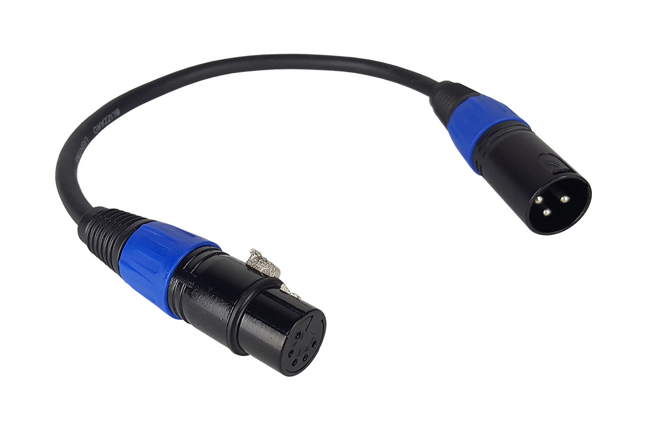 Blizzard DMX-5pin-Female-Turn Cable