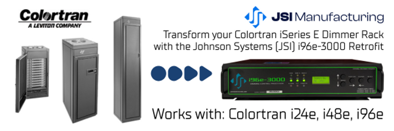 Johnson Systems i96e-3000 Retrofit for Leviton Colortran I series E 24, 48, 96 (i96e-3000)