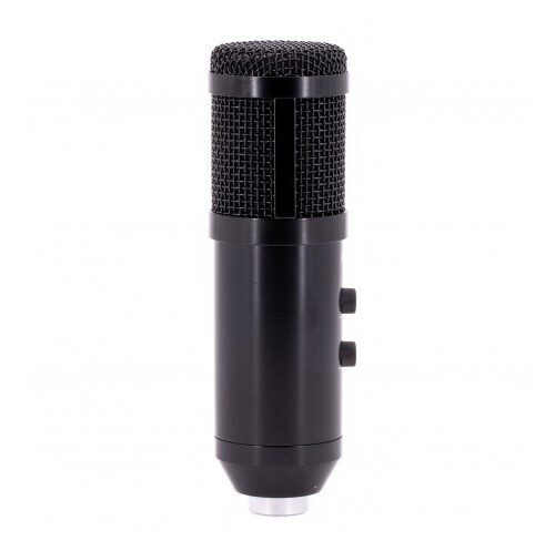 CAD Audio U49 USB Studio Microphone with Headphone Monitor and Echo (U49-U)
