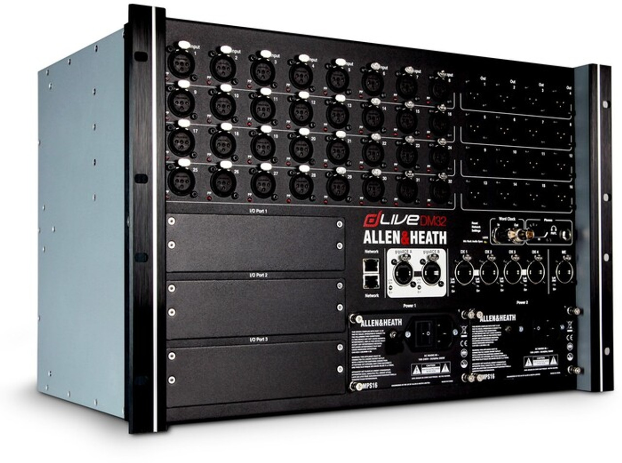 Allen & Heath AH-DLIVE-DM32-RUFX dLive DM32 with RackUltraFX S Class RackUltra FX MixRack 32x16 I/O (AH-DLIVE-DM32-RUFX)