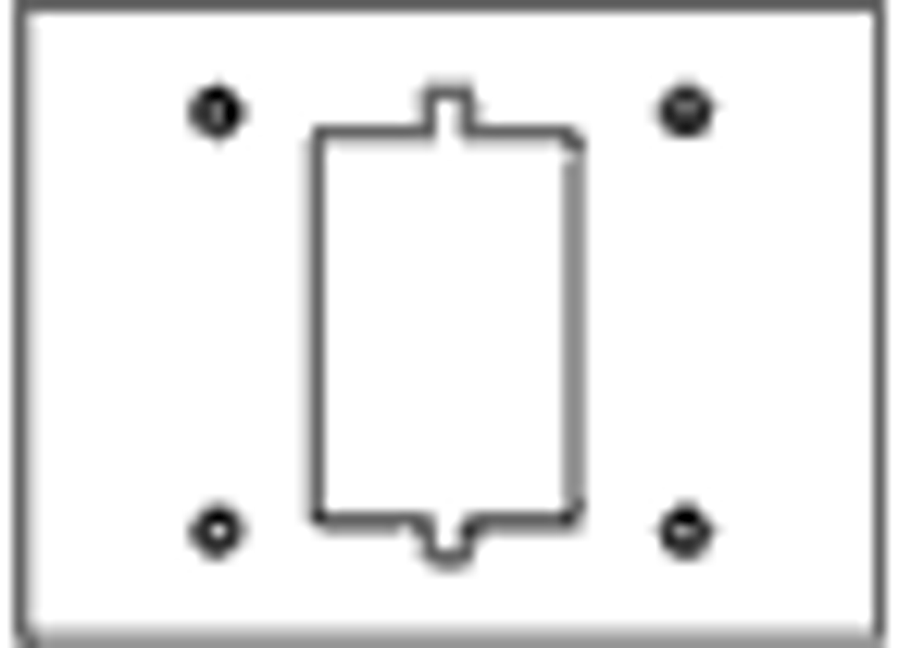 Johnson Systems AP-3A1 3 Gang to 1 Gang Adaptor Plate (AP-3A1)