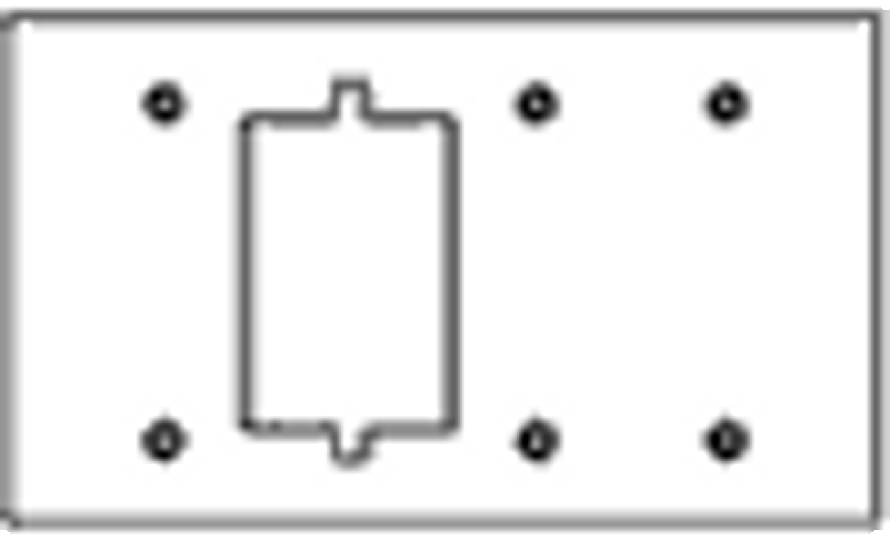 Johnson Systems AP-4A1 4 Gang to 1 Gang Adaptor Plate (AP-4A1)