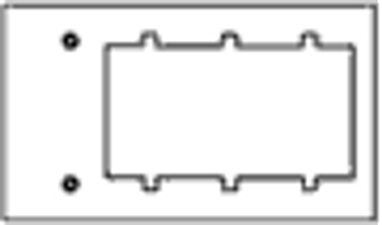 Johnson Systems AP-4A3 4 Gang to 3 Gang Adaptor Plate (AP-4A3)
