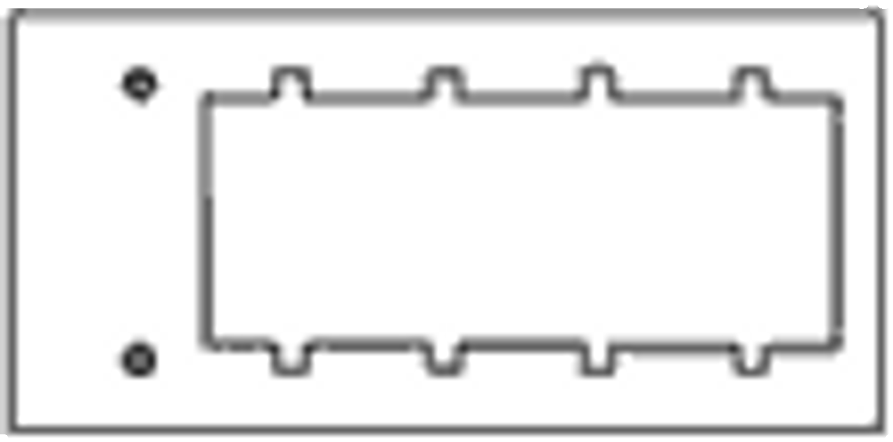 Johnson Systems AP-5A4 5 Gang to 4 Gang Adaptor Plate (AP-5A4)