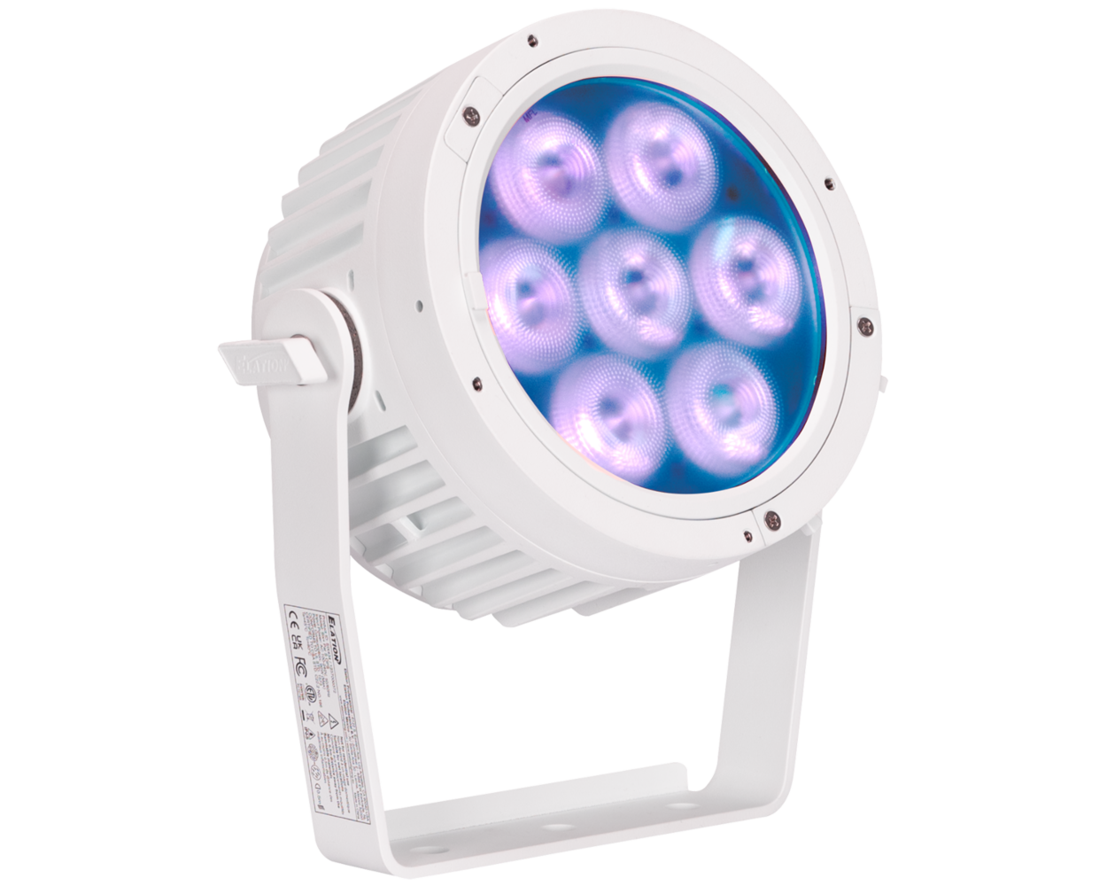 Elation SIX434 7x 20W RGBLA+UV LED Par Light (SIX434)