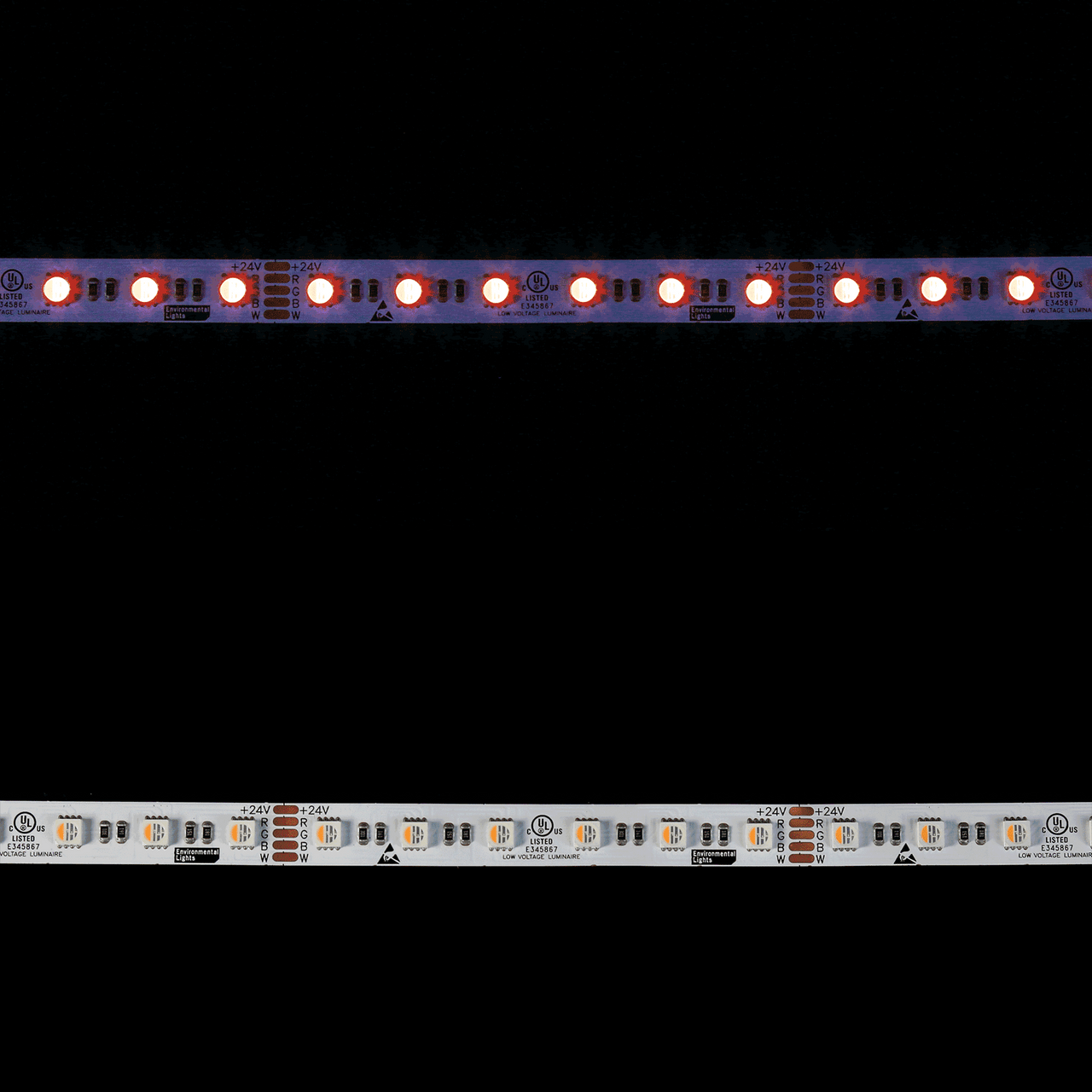 City Theatrical 20800 Eluxtra 4-in-1 LED Strip Light, 24V, Indoor, RGB + 2700K (20800)