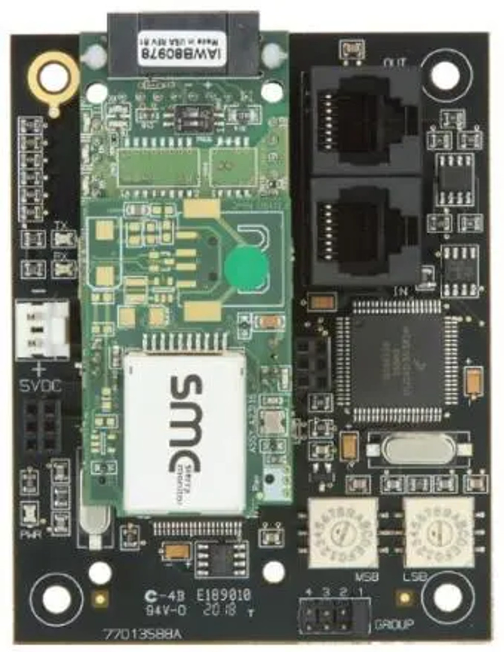 ILC LLABG-1-P LightLEEDer Advanced BACnet-IP Gateway - Group 1 (Node 01 to 40) - Panel Mount (LLABG-1-P)