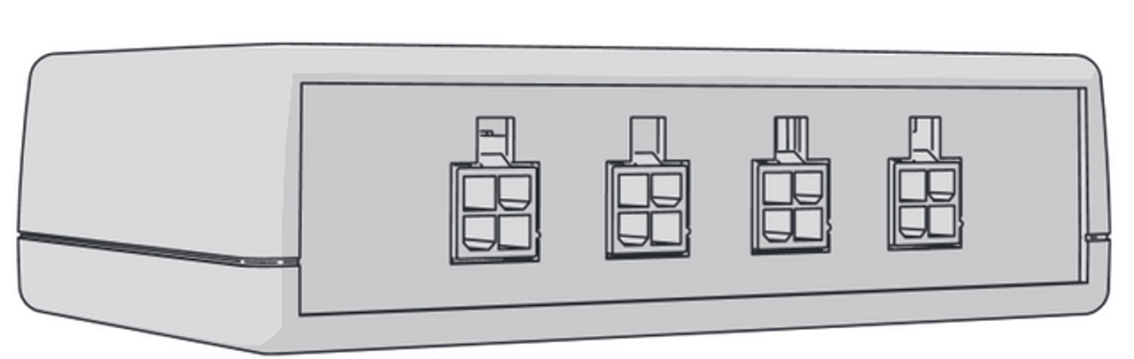 ETC FD-BBOX-4M B-Box Four Output Breakout Box - Molex (FD-BBOX-4M)