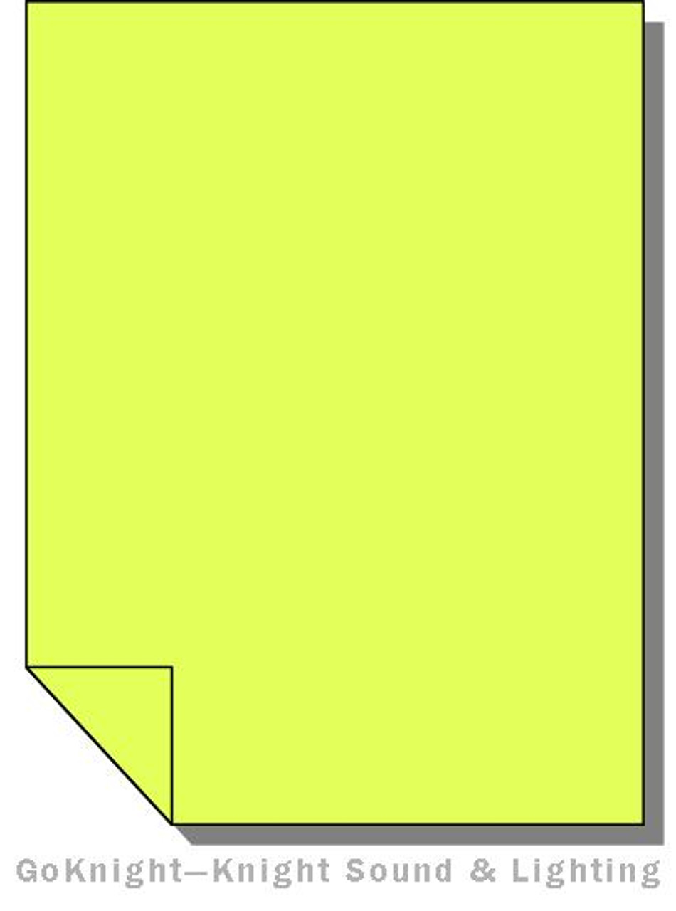 Lee Filters Lighting Gel Sheet 505 Sally Green (Lee 505)