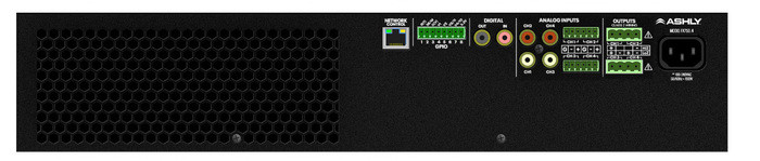 Ashly FXD750.4 4-Channel Power Amp with Dante & DSP (FXD750.4)