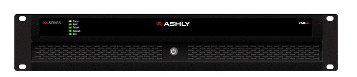 Ashly FXD750.4 4-Channel Power Amp with Dante & DSP (FXD750.4)