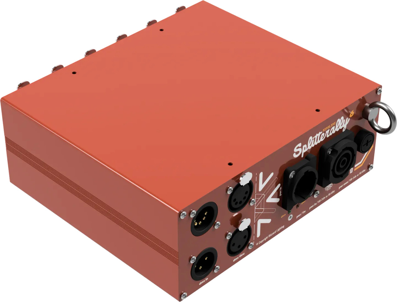 Blizzard Pipeline Splitterally 6 RDM-Capable DMX Splitter/Booster (Pipeline Splitterally 6)