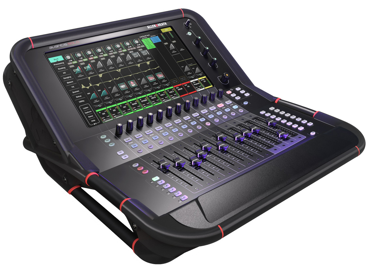 Allen & Heath AH-AVANTIS-SOLO 64 Channel 12 Fader Digital Mixing Console (AH-AVANTIS-SOLO)