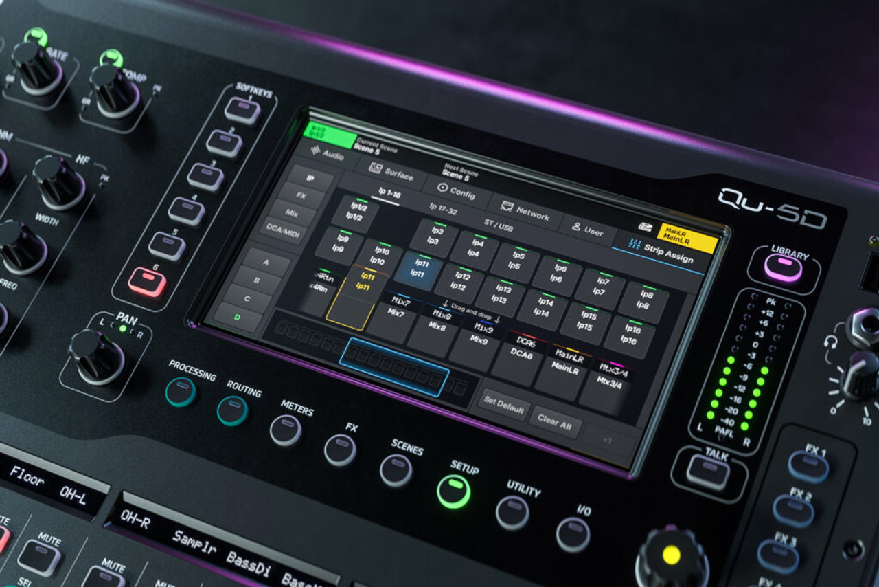 Allen & Heath AH-QU-6 32 Channel Digital Mixer (AH-QU-6)