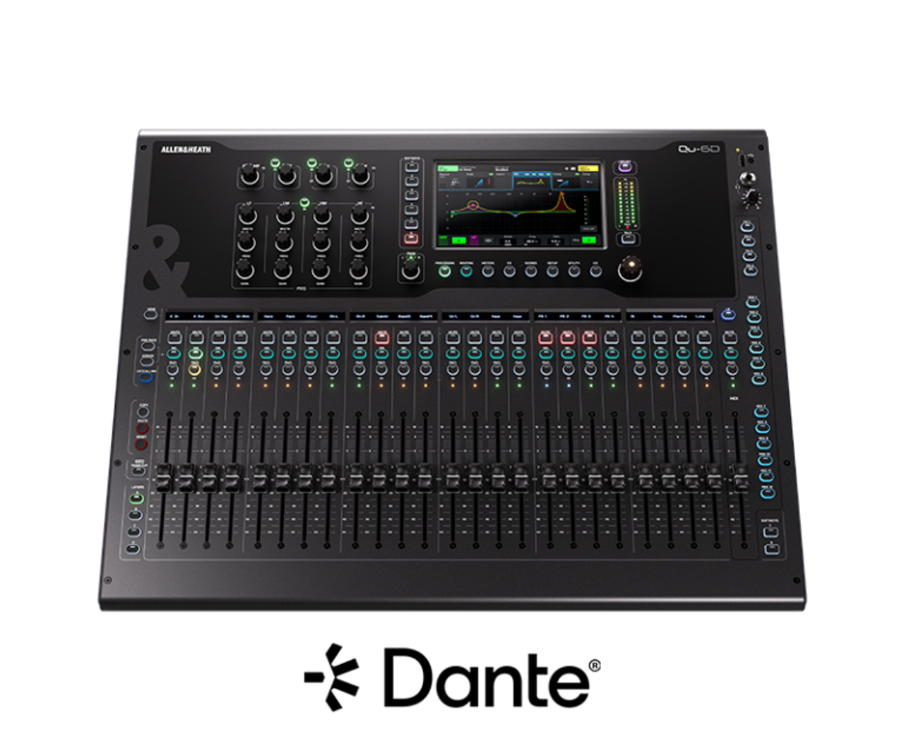 Allen & Heath AH-QU-6D 32 Channel Digital Mixer with 16x16 Dante (AH-QU-6D)