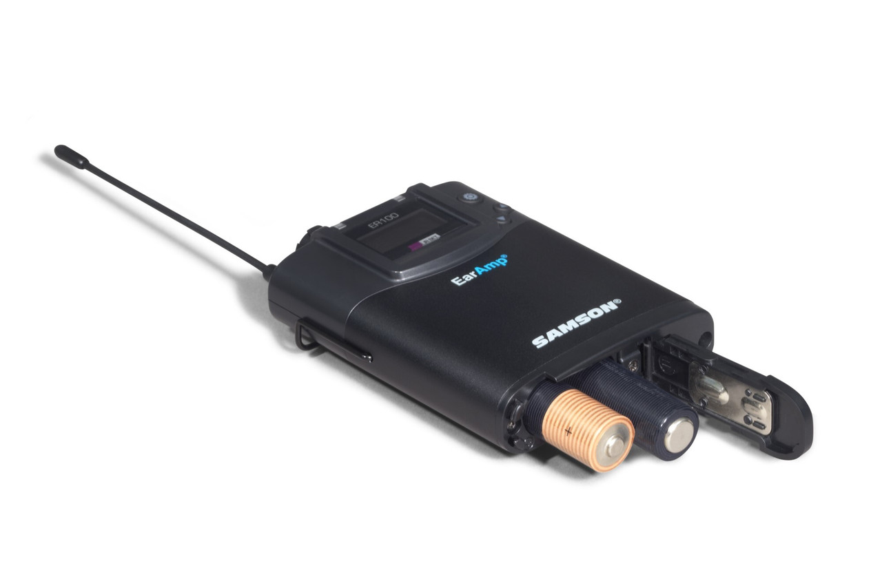 Samson SWER100-K EarAmp In-Ear Wireless Monitoring Beltpack, Receiver Only (ER100) - K Band (SWER100-K)