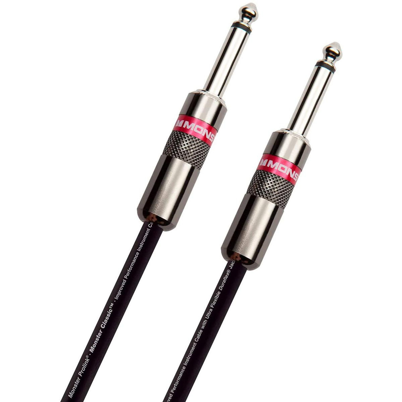 Monster CLAS-I-6WW-U Pro Audio Instrument Cable, Straight to Straight (6 ft) (CLAS-I-6WW-U)