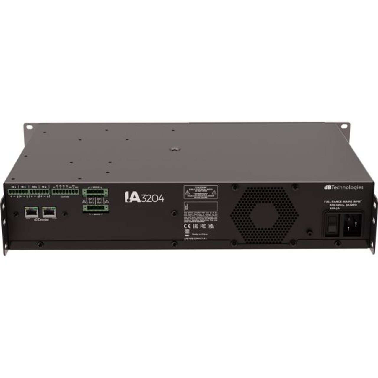 dBTechnologies IA3204D 800W 4-Channel at 4-Ohm 70V/100V Power Amplifier (IA3204D) dBTechnologies IA3204D 800W 4-Channel at 4-Ohm 70V/100V Power Amplifier (IA3204D)