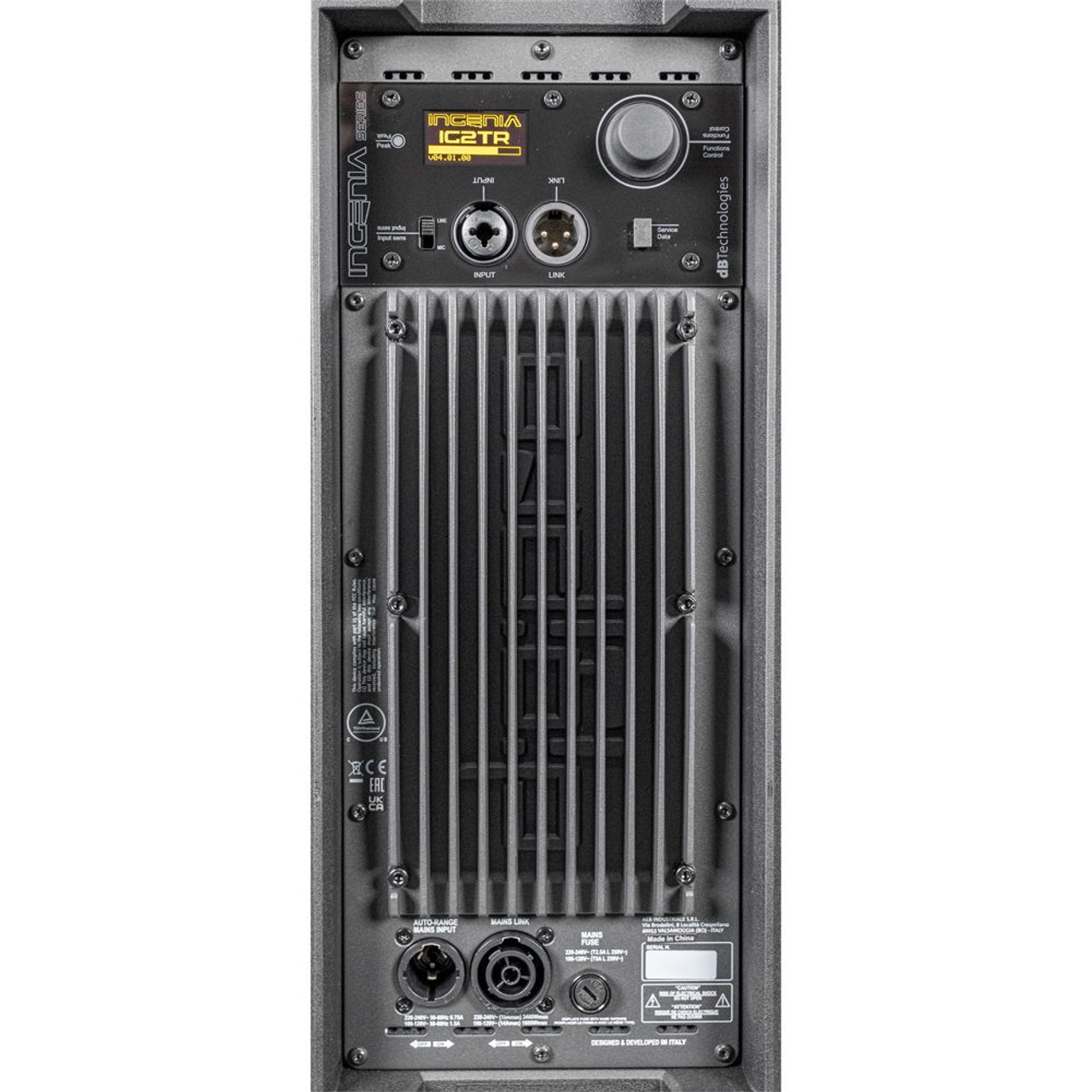 dBTechnologies IG2TR 800W 2 x 8-inch Powered 2-Way Portable Loudspeaker (IG2TR)
