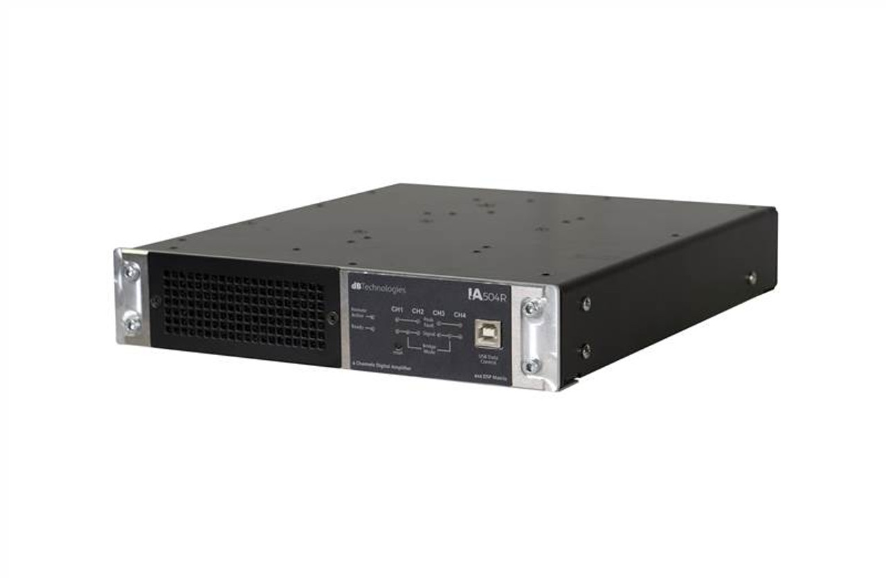 dBTechnologies IA504R 4-Ch. Half-Rack DSP Power Amplifier (IA504R) dBTechnologies IA504R 4-Ch. Half-Rack DSP Power Amplifier (IA504R)