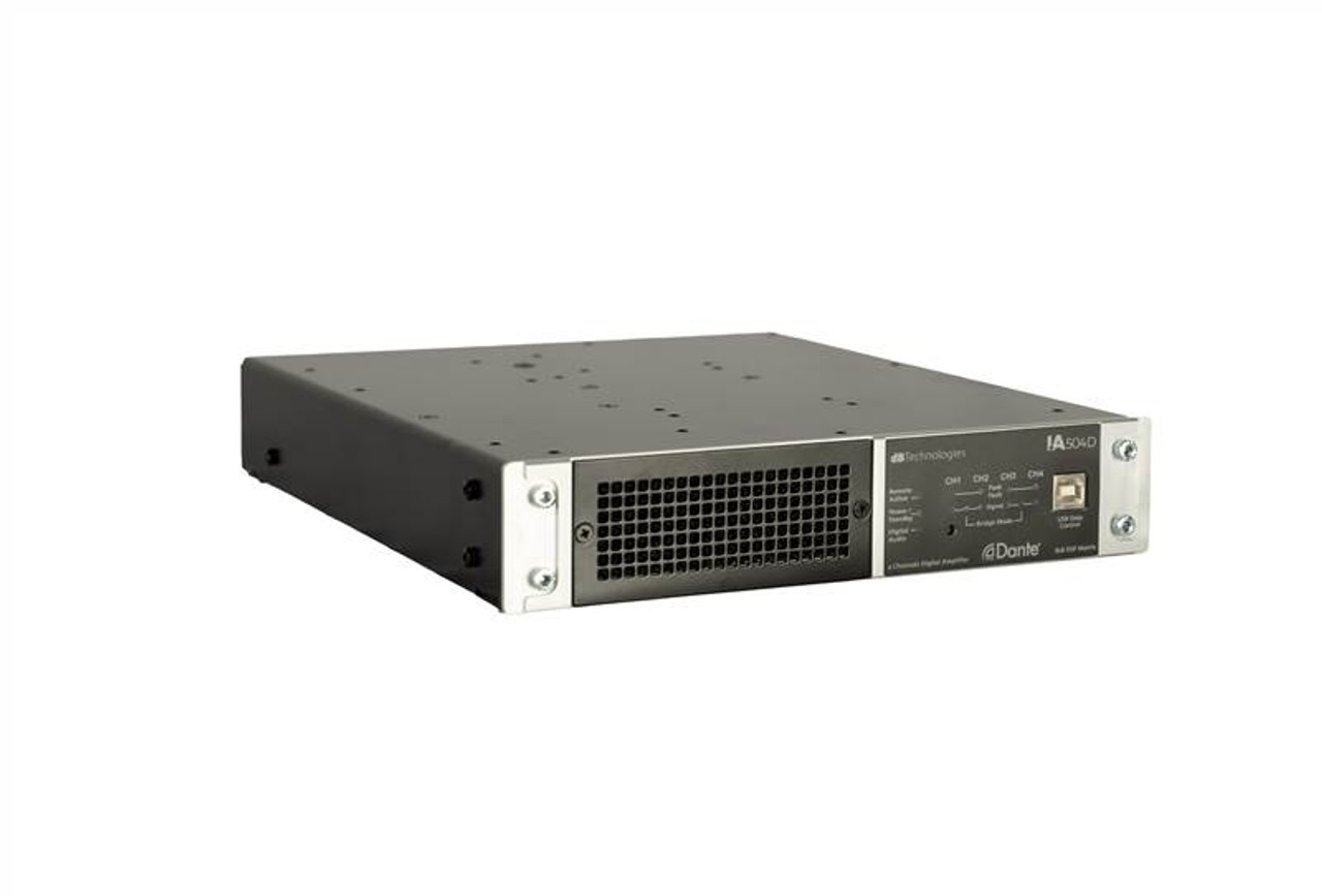 dBTechnologies IA504D 4-Ch. Half-Rack DSP Power Amplifier (IA504D) dBTechnologies IA504D 4-Ch. Half-Rack DSP Power Amplifier (IA504D)