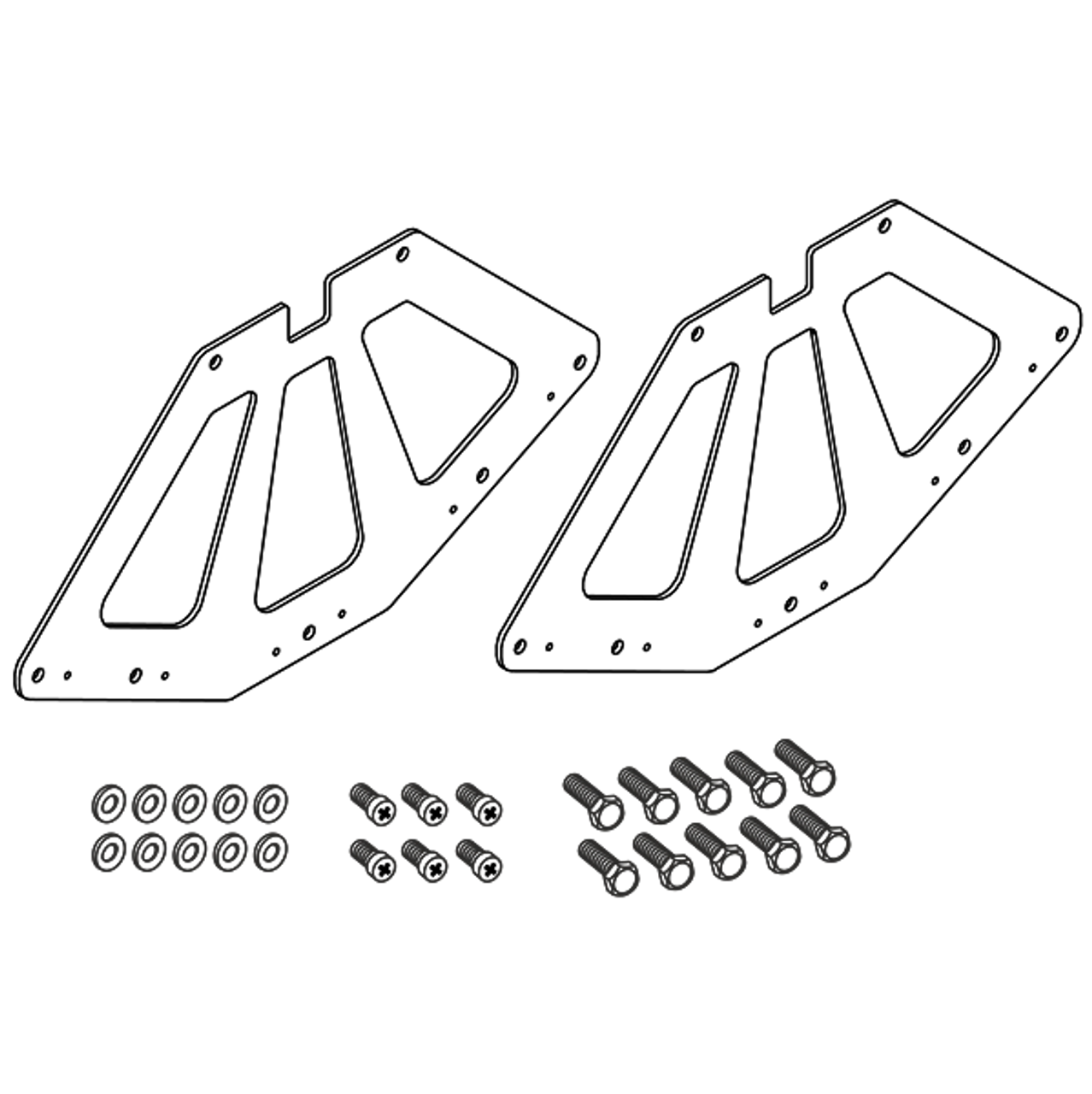 dBTechnologies LP-13 Link Brackets for VIO X206/IS26T Speaker Ceiling Installation (LP-13)