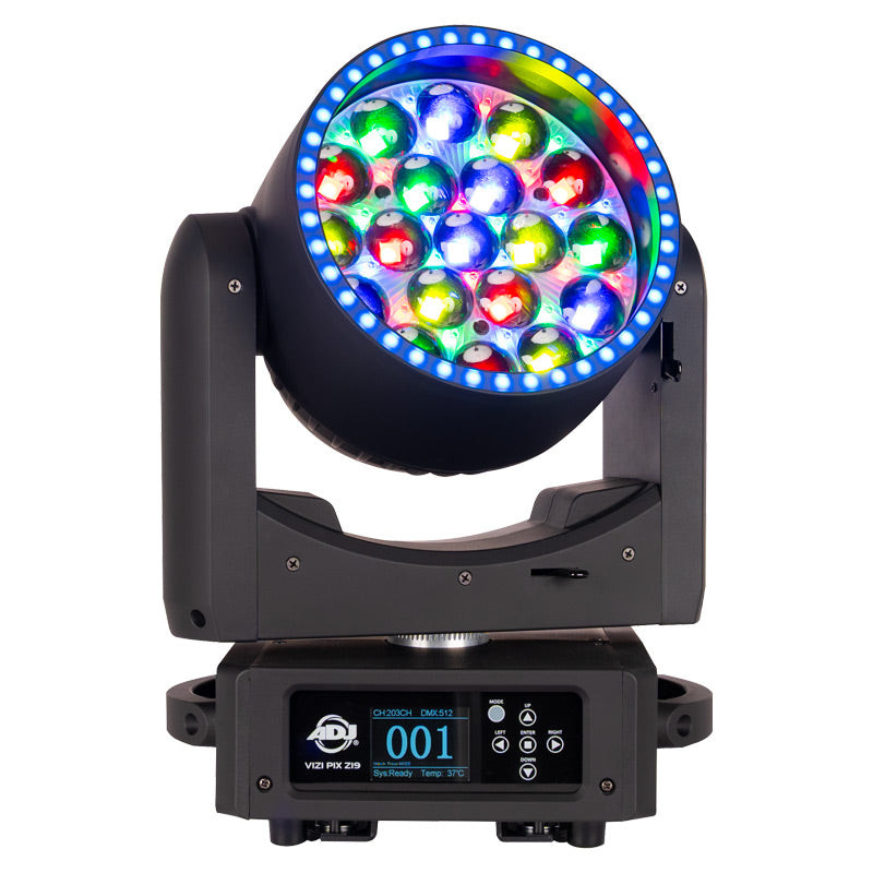 ADJ Vizi Pix Z19 Moving Head Wash Fixture (VIZ290)