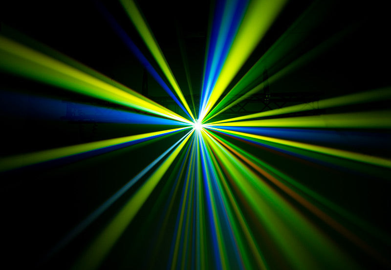 Eliminator Lighting Vortex 150; 150W WH LED, Moon Flower with Wired Digital Communication Network (VOR113)