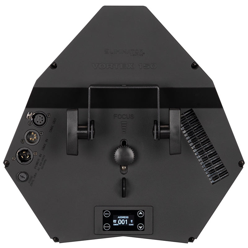 Eliminator Lighting Vortex 150; 150W WH LED, Moon Flower with Wired Digital Communication Network (VOR113)