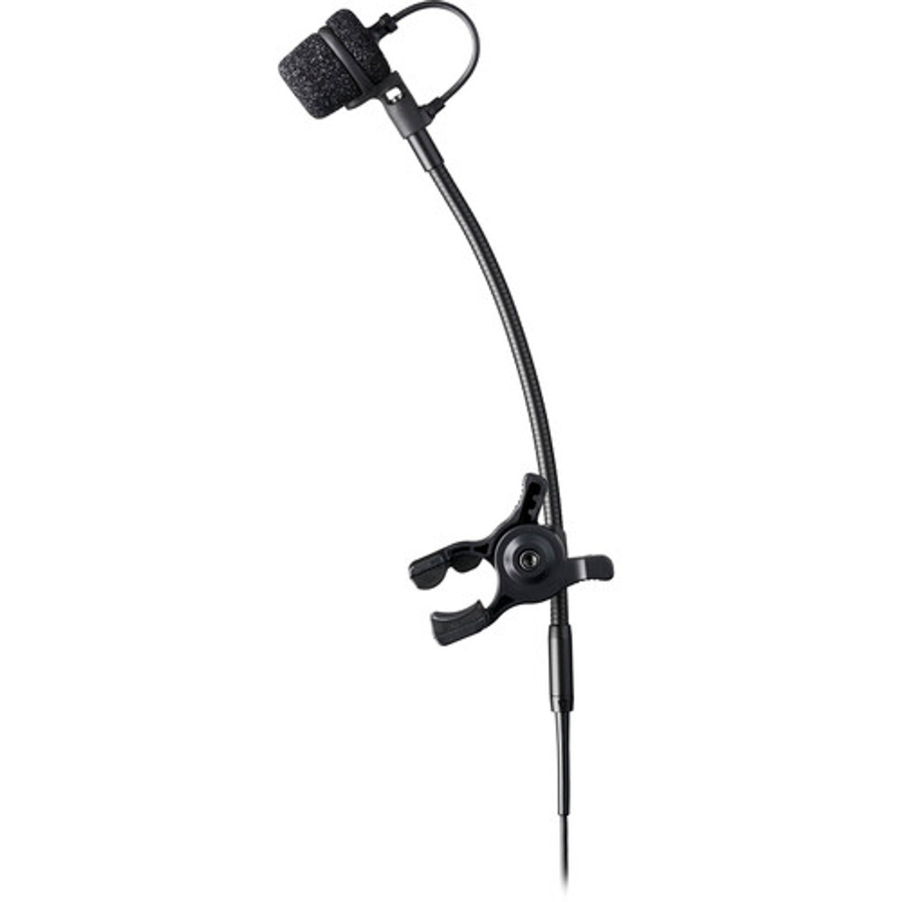 Audio-Technica ATM355VFct4 Clip-On Cardioid Condenser Instrument Microphone for Wireless (Shure TA4F Connector) (ATM355VFct4)