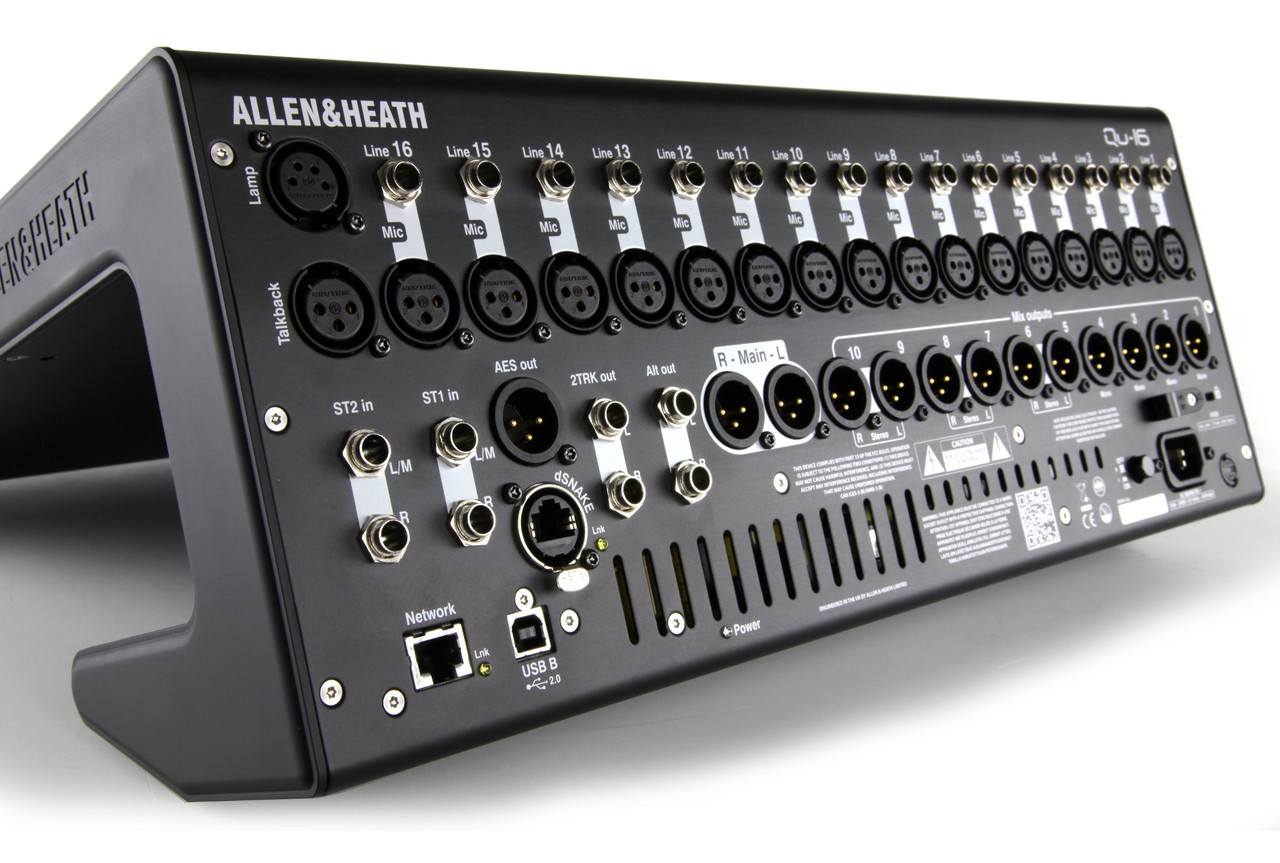Allen & Heath AH-QU-16C 22-Channel Rackmountable Digital Mixer (AH-QU-16C)