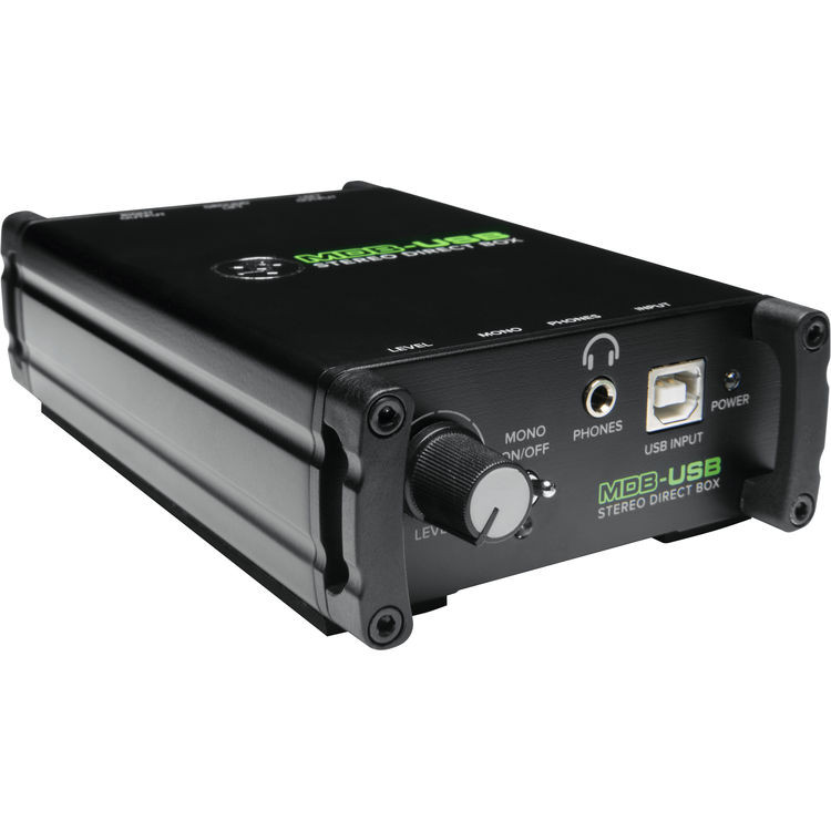 Mackie MDB-USB-U Stereo DAC Direct Box (MDB-USB-U)