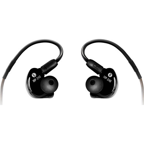Mackie MP-240BTA Dual Hybrid Driver In-Ear Headphones with Bluetooth Adapter Cable (MP-240-BTA-U)