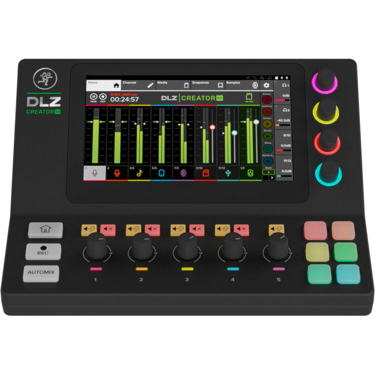 Mackie DLZ Creator XS Adaptive Digital Streaming Mixer (DLZ-CREATOR-XS-U)