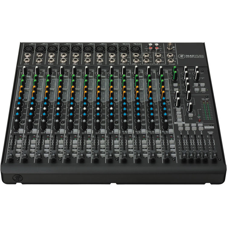 Mackie 1642VLZ4-U 16-Channel Compact Analog Mixer (1642VLZ4-U)
