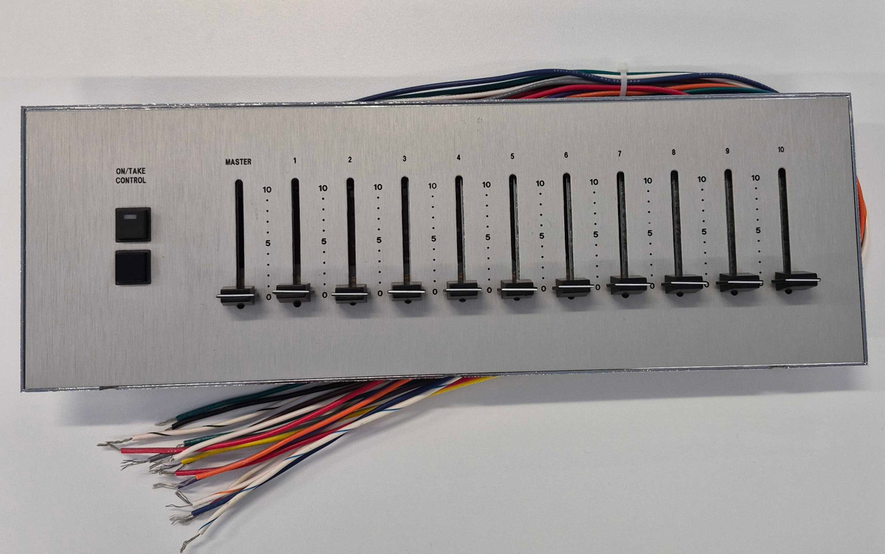 Leviton Macro Wall Station, 11 Sliders - Refurbished (LEVITON MACRO 11-SLIDER, REFURB)