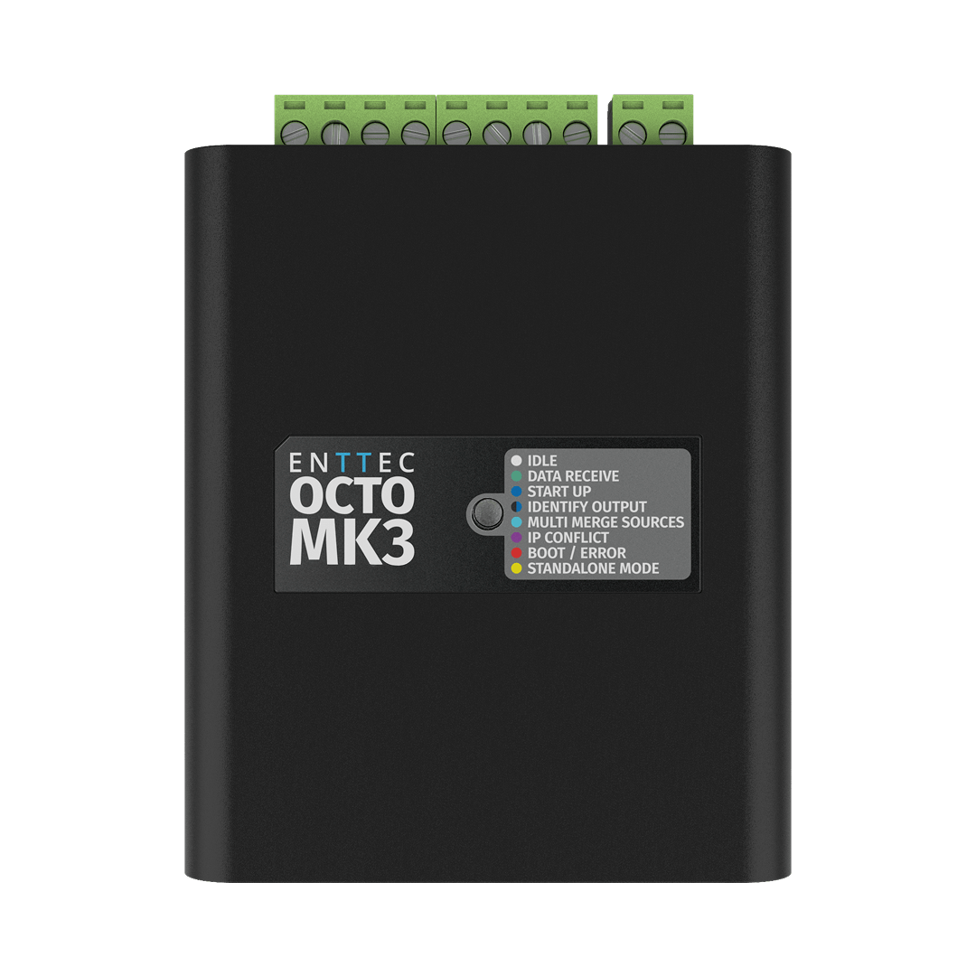Enttec 71522 OCTO MK3 eDMX to SPI Pixel Controller (71522)