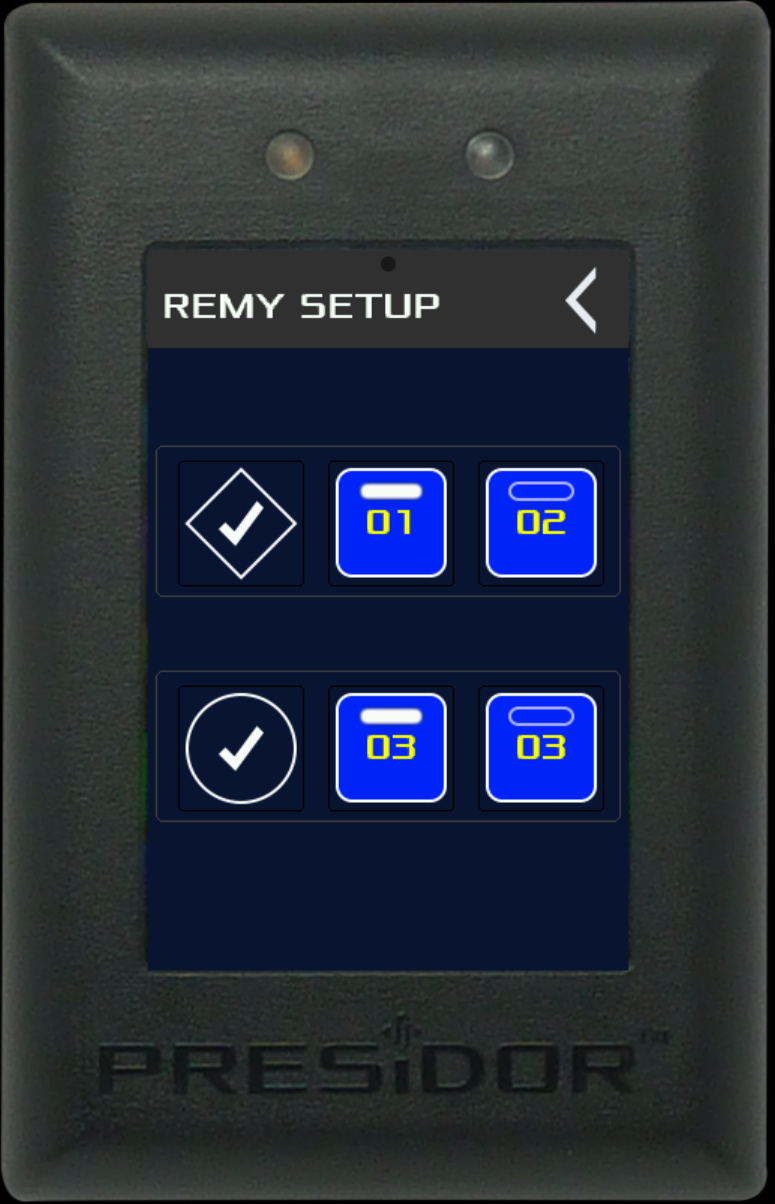 Johnson Systems PWS-REMY-B Remote Entry Wall Station, Black