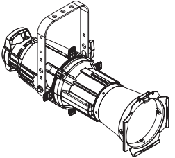 ETC 414-1M Source Four 14° Fixture, White with NEMA L5-15P (Dimmer Doubler Twist Lock) (414-1M)