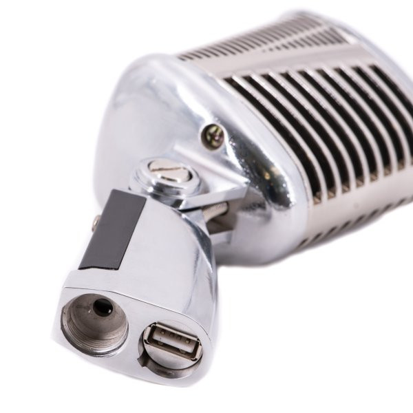 CAD Audio A77USB Large Diaphragm SuperCardioid Dynamic Side Address Vintage Microphone (A77USB)