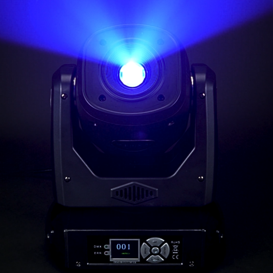 elektraLite AEROM Aero Mini 100w Cool White COB LED Moving Head Profile (AEROM)