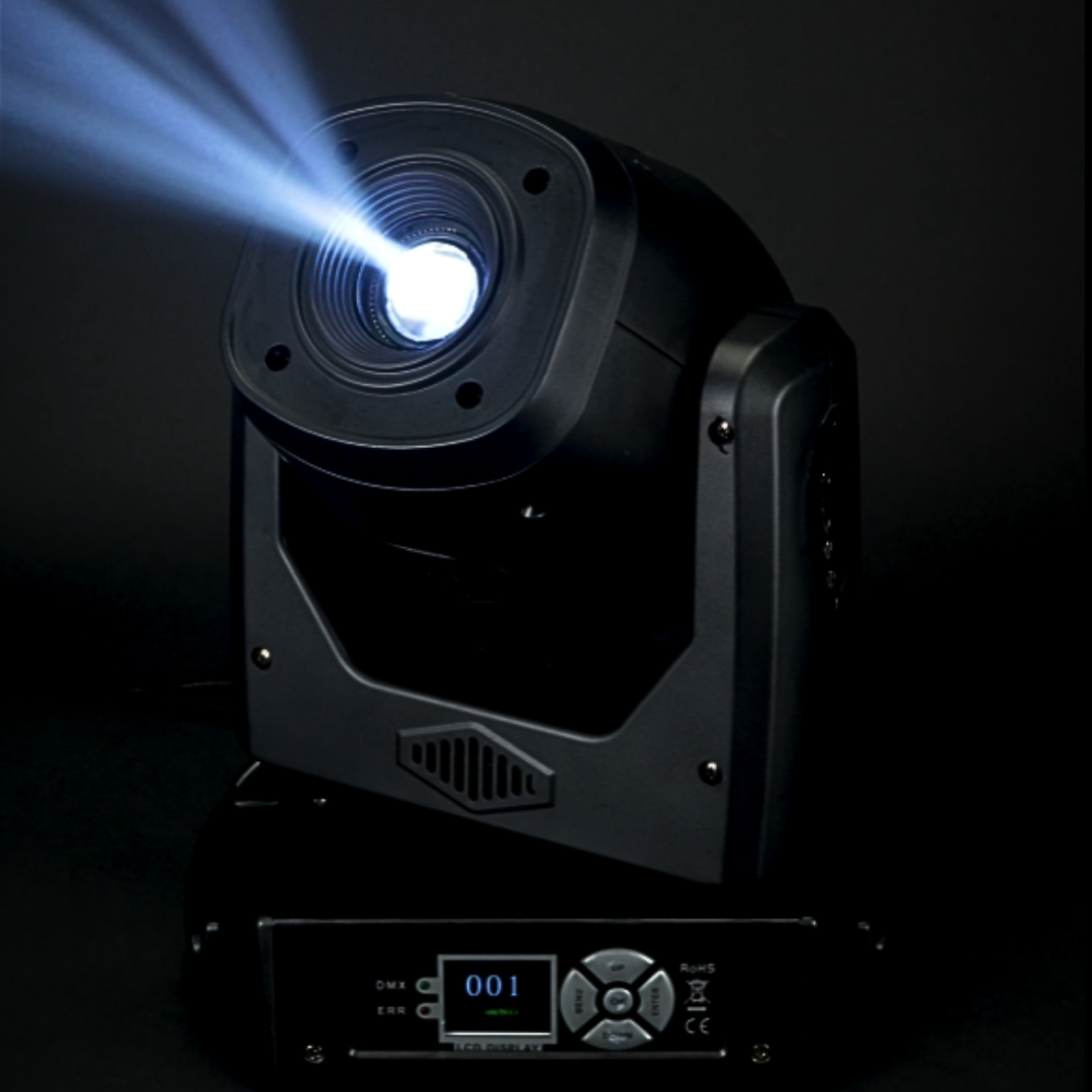 elektraLite AEROM Aero Mini 100w Cool White COB LED Moving Head Profile (AEROM)
