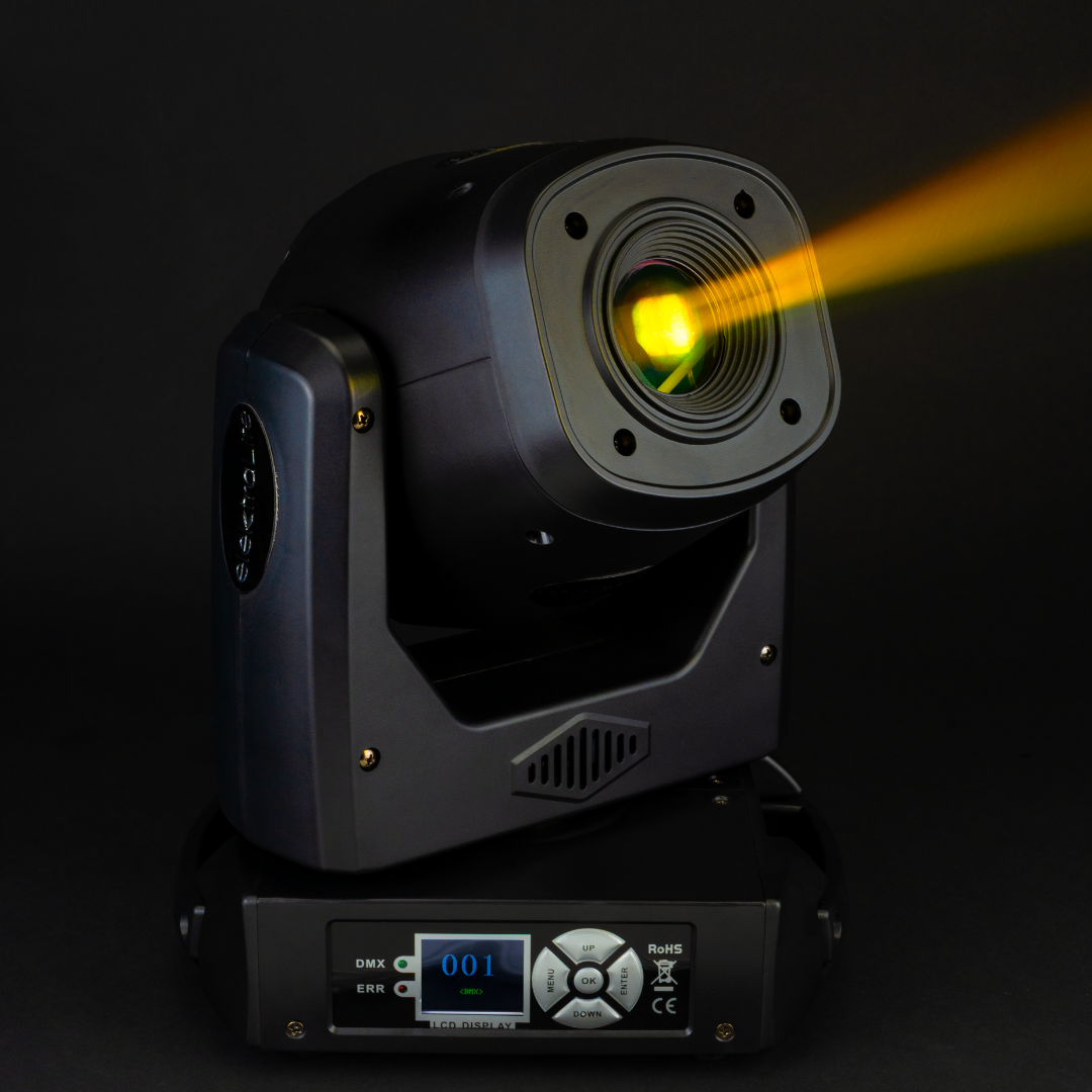 elektraLite AEROM Aero Mini 100w Cool White COB LED Moving Head Profile (AEROM)