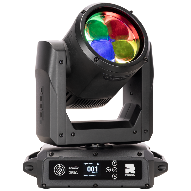 Elation REBEL Wash 4 4x60W IP65 RGBL Wash Fixture (REBEL Wash 4)